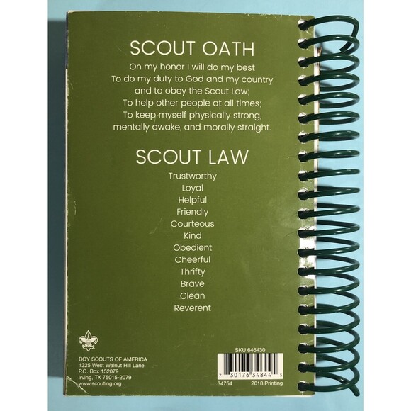 CUB Scout WEBLOS Handbook BSA -2018 - Picture 3 of 3